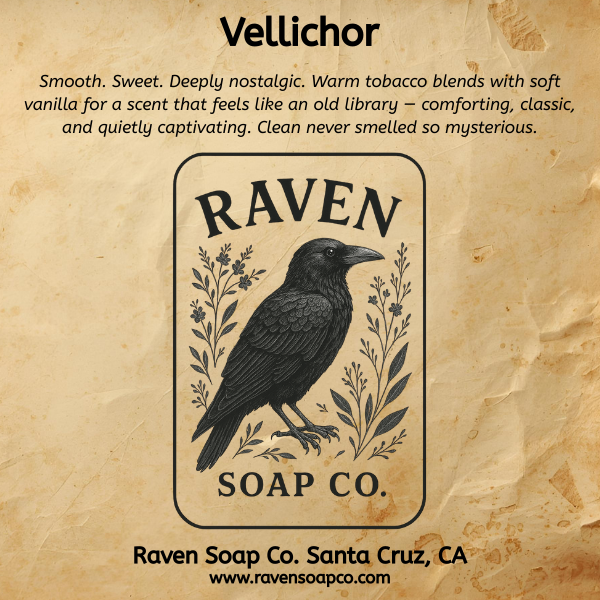 Vellichor - Tobacco + Vanilla Goat Milk Soap