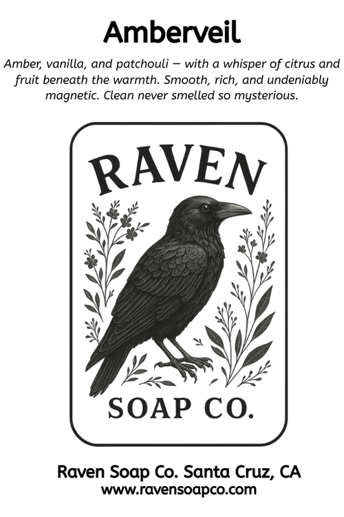 Amberveil - Warm Amber, Patchouli & Vanilla Shea Butter Soap